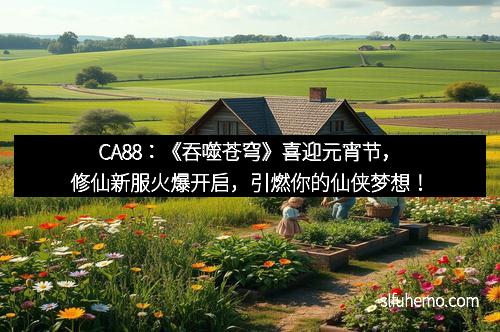 CA88：《吞噬苍穹》喜迎元宵节，修仙新服火爆开启，引燃你的仙侠梦想！